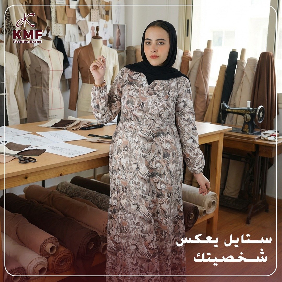 لو اشتريتي دريس شمواه سويد مطبوع